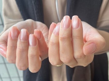 ミルトネイル(mirtoNail)の写真/【松山市駅スグ◇さりげないオシャレな手元に】高技術力×シンプルネイルも高評価★モチ/フォルム/オフィス