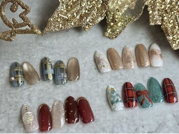 マスターネイルズ(MASTER NAILS)の写真/クリスマスやブライダルにも♪特別な日にぴったりの華やか×上品デザインを多数ご用意！
