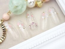 ネイルズガッシュ 蒲田西口店(NAILsGUSH)/＊ハートラメグラデーション＊