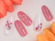 ナナズネイル 西小倉店(NANA's Nail)/押し花ネイル