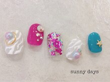 サニーデイズ ネイルアンドビューティー 曙橋店(SunnyDays Nail&Beauty)/デザイン初回　￥8500 オフ無料