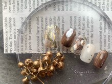 サトリネイルルーム 西宮北口(satori nail room)/テラコッタ◇