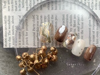 サトリネイルルーム 西宮北口(satori nail room)/テラコッタ◇