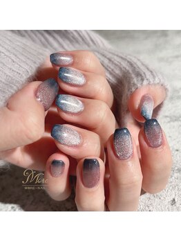 モアネイル(MORE-NAIL)/マグネット×グラデーション