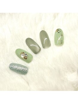 ネイルグラマラス 西新井店/NEWデザイン マグ・フラ定額