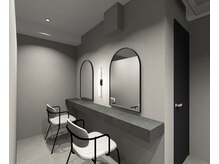 エイト アイラッシュ 二子玉川店(eight eyelash)の雰囲気（ドレッサー完備◎アイロン等ご使用いただけます 【二子玉川】）