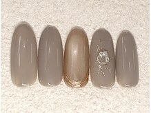 リノ ネイル(Rino nail)/11月新作上品オフィス 711o1