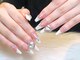 クラウディチャンネイル 新宿(Cloudy Chan Nail)の写真/《OPEN限定》当店人気No.1<チップ長さだし10本・アートやり&パーツ付け放題 ¥11980>フィルインで自爪にも◎