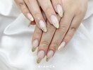 ワンカラー+ラメグラ☆
