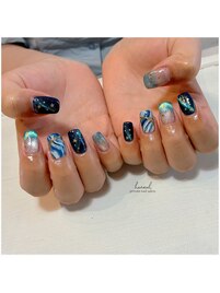 夜空ネイル/星空ネイルマグ