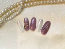 ウィズ フェリーク/大人な花冠ネイル