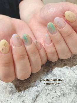 プライベート ネイルサロン マーマ(murmur)/パステルネイル