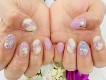 ディーネイル 四条烏丸(D-nail)/坂口/フラワーネイル