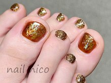 ネイルニコ(nail nico)/フット親指アート