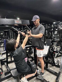 エクストリームパーソナルジム(X-TREME)/セッション中の風景