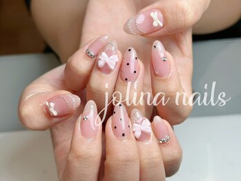 ジョリーナ ネイルズ 鶴見(Jolina Nails)/リボンネイル