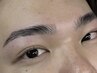 【3回目以降】メンズハリウッドブロウリフト(眉毛Wax+黄金比+間引き)