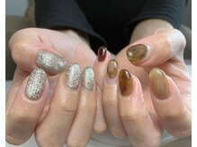 ナナハチ(78)/シルバー×カーキブラウン