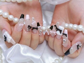 プティネイル(Puty Nail)/リボンフリル3Dネイル スカルプ