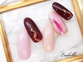 アンベリール 横浜店(Embellir)/(770)塗りかけネイル