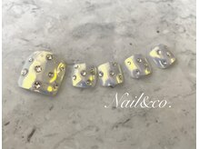 ネイルアンドコー (Nail&co.)/フットサンプルシンプル5500円