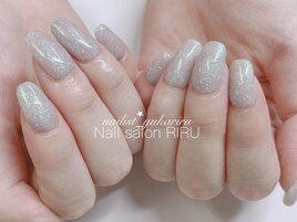 ワンカラー×ラメワンカラー