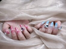 ミスユー(Miss U)/グラデーションフレンチネイル