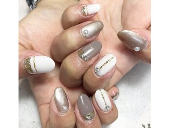 ヘアーアンドネイル ルシア(Hair&Nail Lucia)/冬のシンプルネイル!