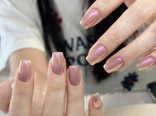 ピンキーネイル(Pinky Nail)/オーロラネイル