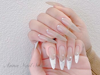 アナネイル(ANNA Nail)の写真/のせたいパーツ、ぜんぶのせOK♪地雷系・量産型ネイルもお任せ☆周りと差がつく仕上がりに！