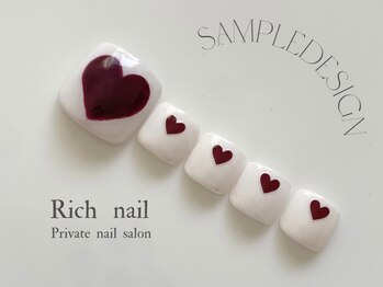 リッチネイル(Rich nail)/【フット】アート10本