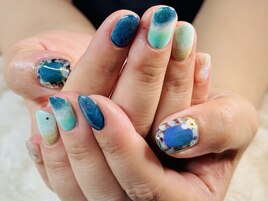 オリジナルデザインネイル