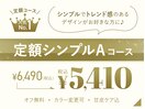 *人気No1*定額シンプルAコース