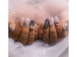 冬のキラキラネイル