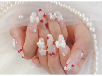 プリンセスネイル(Princess Nail)/人気のチェリーネイル