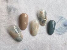 オズ ネイルアンドアイ(OZ NAIL&EYE)/シンプルフラワー