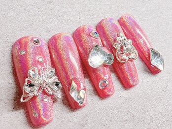 チェリーズネイル(Cherrys Nail)/パーツ付け放題ネイル