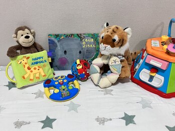サロン憩/年齢に合わせたおもちゃをご用意