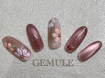 ネイルアンドアイラッシュ ジェムール 川越店(Nail&Eyelash GEMULE)/9月新作デザイン