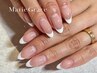 【2回目以降】Hand:美爪フレンチネイル(ベースカラーなし)¥9900