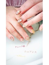 ブリスネイル(Bliss Nail)/チェック柄ネイル