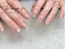トラストネイル 佐野店(TRUST Nail)/チーク×マグネットフレンチ