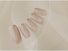 エムスラッシュ センター南(M.SLASH)/ミラーフレンチネイル