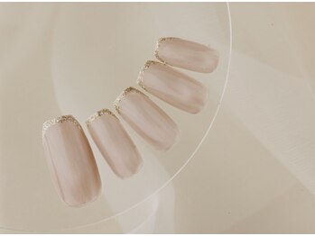 ミラーフレンチネイル