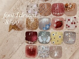 ＊フット親指アート/¥8500＊