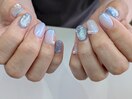 水滴ニュアンスネイル