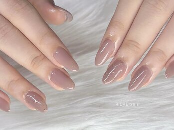 リッシュ トロワ(RICHE trois)/秋色！オフィスネイル