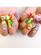 ネイルパニック/スプラトゥーンネイル♪