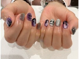ハロウィンネイル