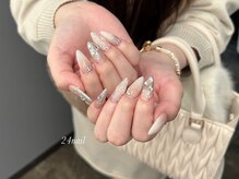 ニーヨンネイル(24nail)/キルティング